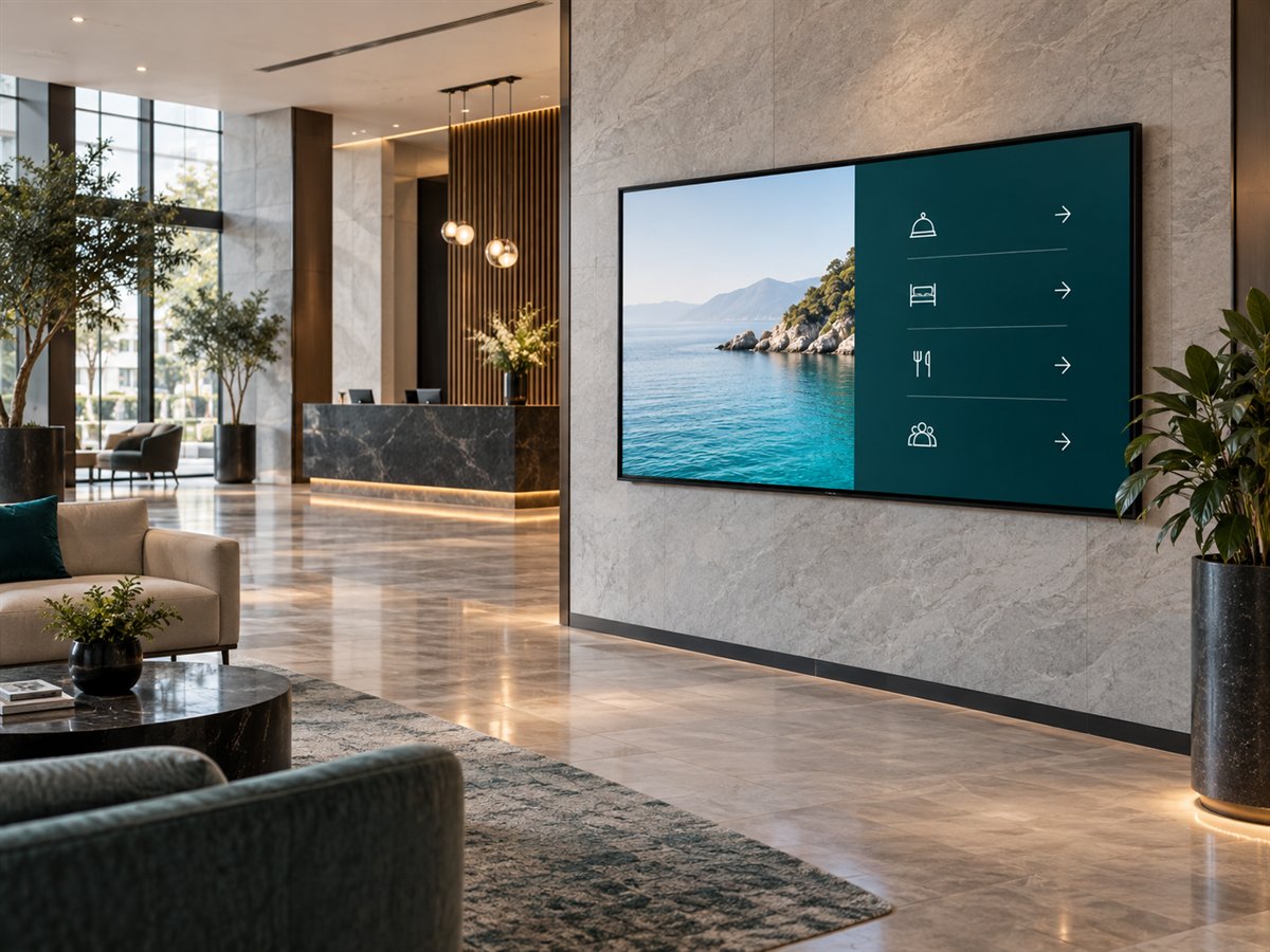 webOS signage setup